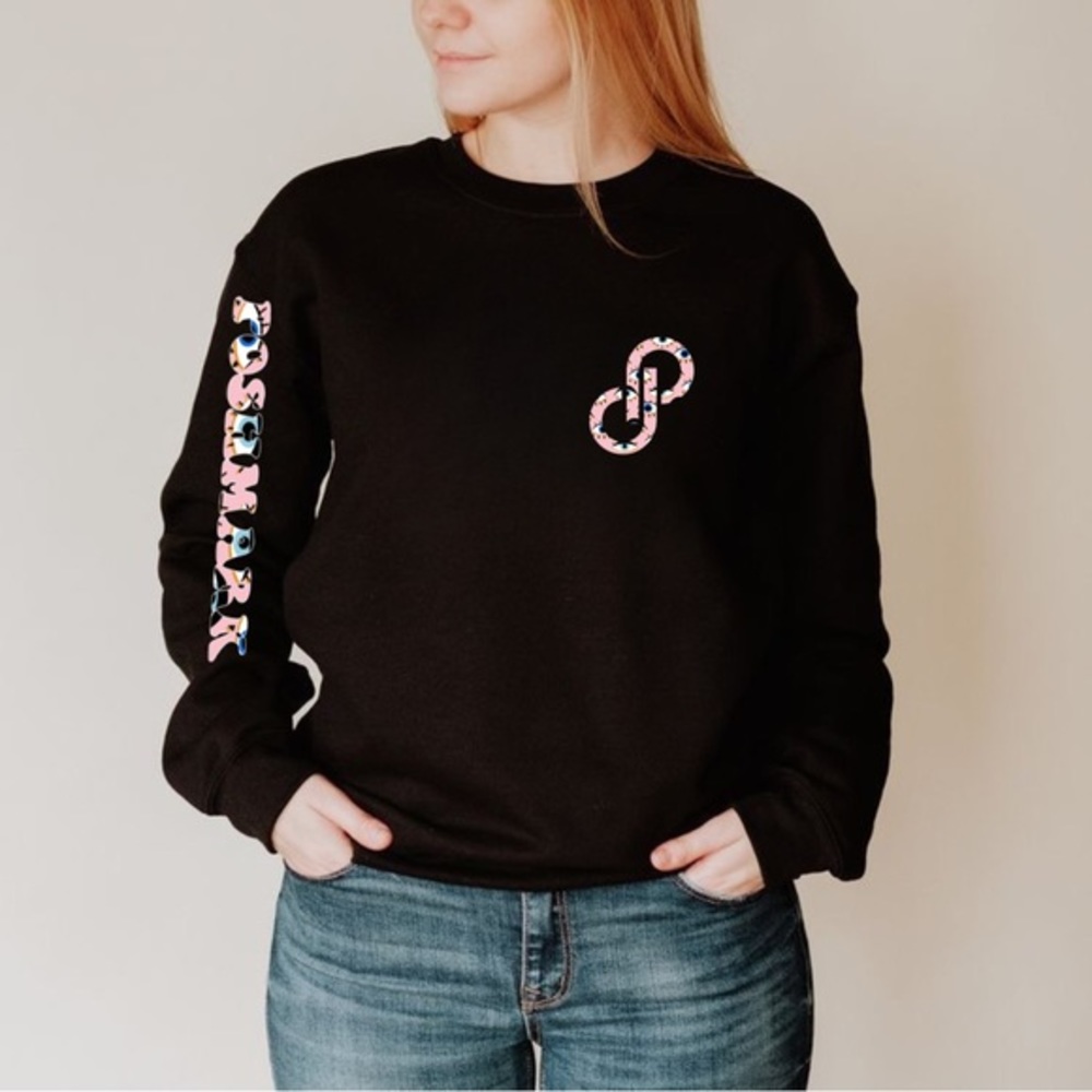 Poshmark logo evil eye sweatshirt merch